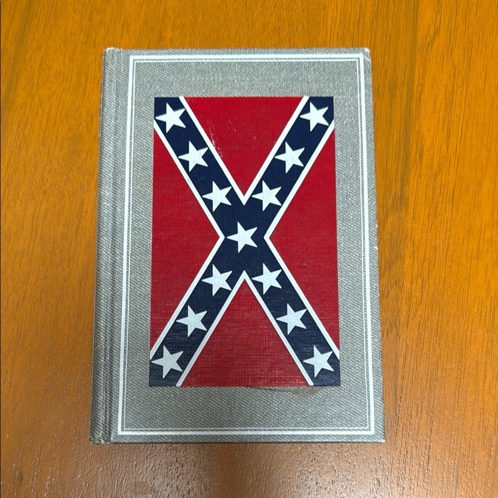 Vintage Book with Confederate Flag Cover unlined pages
